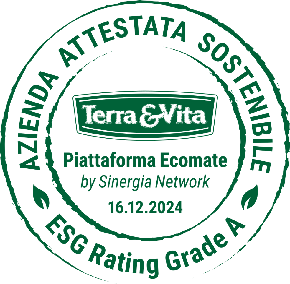 Azienda attestata Sostenibile<br />ESG Rating Grade A